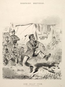 Kampanjskisser: Our Jolly Cook, 1863. av Winslow Homer
