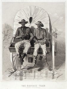Kampanjskisser: Bagagetåget av Winslow Homer