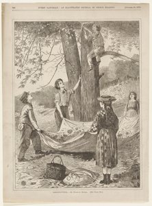 Kastanjeplockning av Winslow Homer