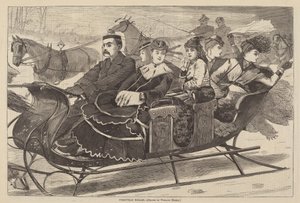 Christmas Belles, publicerad 1869. av Winslow Homer