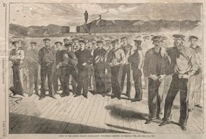Besättningen på United States Steam-Sloop Colorado, skickad till Boston, juni 1861, 1861. av Winslow Homer