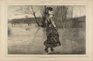Skärning av en figur av Winslow Homer