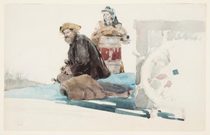 Däckspassagerare av Winslow Homer