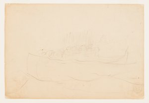 Dory fylld av män av Winslow Homer