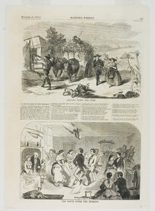 Att köra hem majsen och Dansen efter skalningen av Winslow Homer