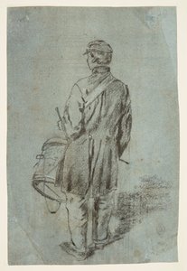Trummis sedd från baksidan av Winslow Homer