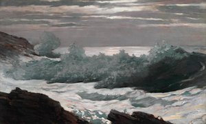 Tidig morgon efter en storm på havet av Winslow Homer