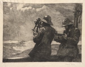 Åtta klockor, 1881. av Winslow Homer