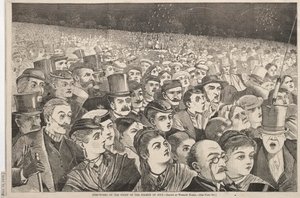 Fyrverkerier natten till den fjärde juli 1868. av Winslow Homer