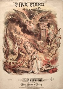 Fire Fiend – Omslag till notbladet av Winslow Homer