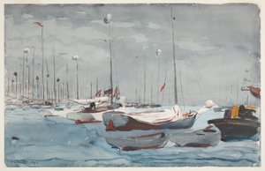 Fiskebåtar, Key West av Winslow Homer