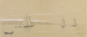 Fiskeflottan vid Gloucester av Winslow Homer
