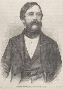 Fletcher Webster, advokat, lantmätare i Boston av Winslow Homer