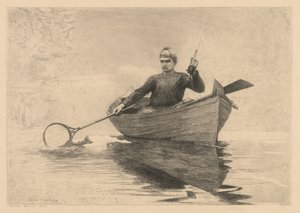 Flugfiske av Winslow Homer