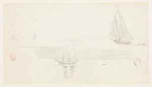 Fyra skonare av Winslow Homer