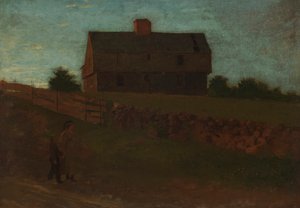 Garrison House, York, Maine, 1875. av Winslow Homer