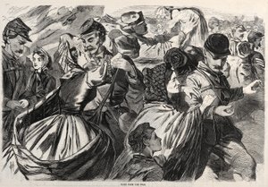 Hem från kriget, 1863. av Winslow Homer