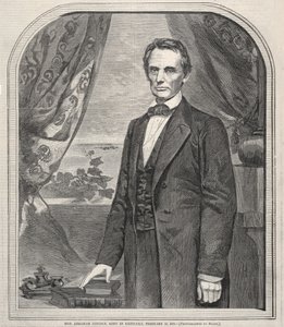 Abraham Lincoln, född i Kentucky den 12 februari 1809 av Winslow Homer