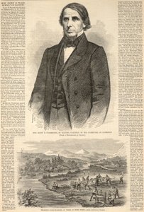 Ärade Elihu B. Washburne från Illinois, ordförande för handelskommittén, ur Harper