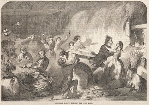 Husking Party Hitta de röda öronen av Winslow Homer
