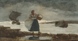 Inne i baren av Winslow Homer