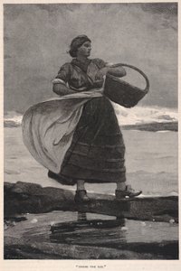 Inside the Bar, från The Century Magazine, november 1883 av Winslow Homer
