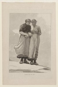 Utsikt över klippan av Winslow Homer