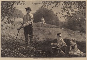 Making Hay, publicerad 1872. av Winslow Homer
