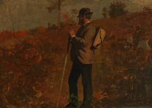 Man med en ryggsäck, 10 oktober 1873. av Winslow Homer