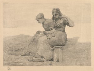 Lagar näten. av Winslow Homer