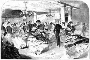 Militärakademin, The Hop, Cozzens Hotel, 1859. av Winslow Homer
