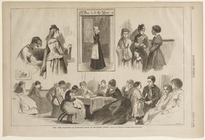 New Yorks välgörenhetsorganisationer - St. Barnabas House, 304 Mulberry Street av Winslow Homer