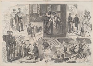 Nyheter från kriget, publicerad 1862. av Winslow Homer