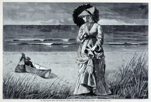 På stranden - Två är sällskap, tre är ingen, från Harper