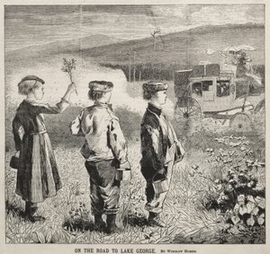 På väg till Lake George av Winslow Homer