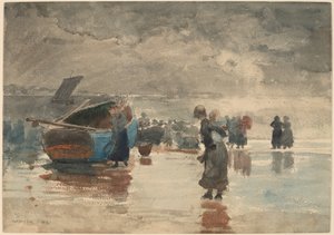 På sanden av Winslow Homer