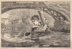 "Orrin, skynda dig, jag håller på att dö" av Winslow Homer