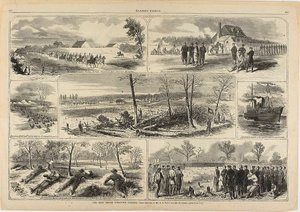 Vår armé före Yorktown, Virginia av Winslow Homer