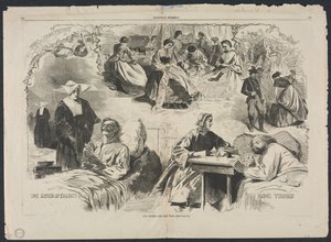 Våra kvinnor och kriget av Winslow Homer