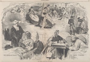 Our Women and the War, publicerad 1862. av Winslow Homer