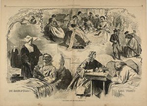 Våra kvinnor i kriget av Winslow Homer