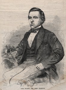 Paul Morphy, schackmästaren av Winslow Homer