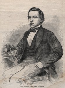 Paul Morphy, schackmästaren, 1859. av Winslow Homer