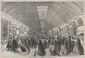 Bildgalleri av mässan, Fourteenth Street Building. av Winslow Homer