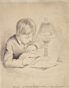 Porträtt av Arthur Benson Homer, 1853 av Winslow Homer