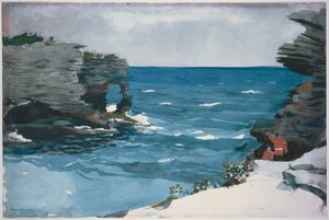 Den klippiga kusten, Bermuda av Winslow Homer
