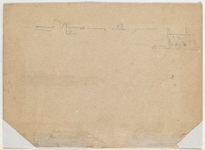 Taklinje [verso] av Winslow Homer