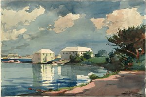 Saltdamm, Bermuda av Winslow Homer