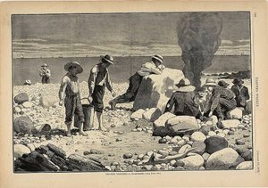 Skisser från havssidan - En musselbakelse av Winslow Homer