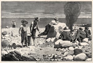 Skisser från kusten – En musselfest av Winslow Homer